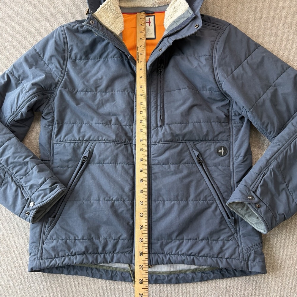 Relwen Channel Boarder Jacket Medium Navy Blue Huckberry Insulated Snow Coat L - Picture 3 of 11
